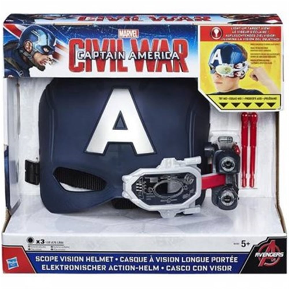 Kaptan Amerika Civil War Elektronik Maske