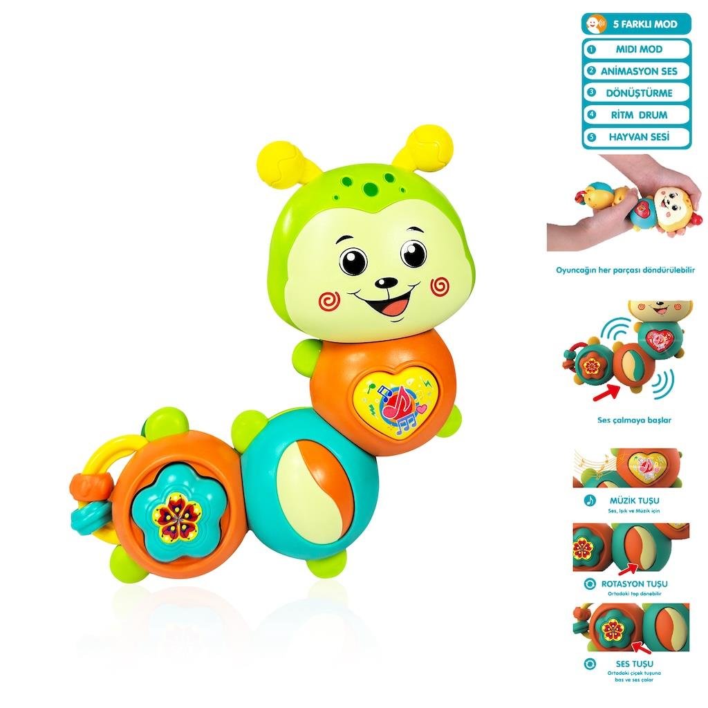 VARDEM ISIKLI VE MUZIKLI TIRTIL BEBEK PIYANOSU Diğer JLG 855 142A