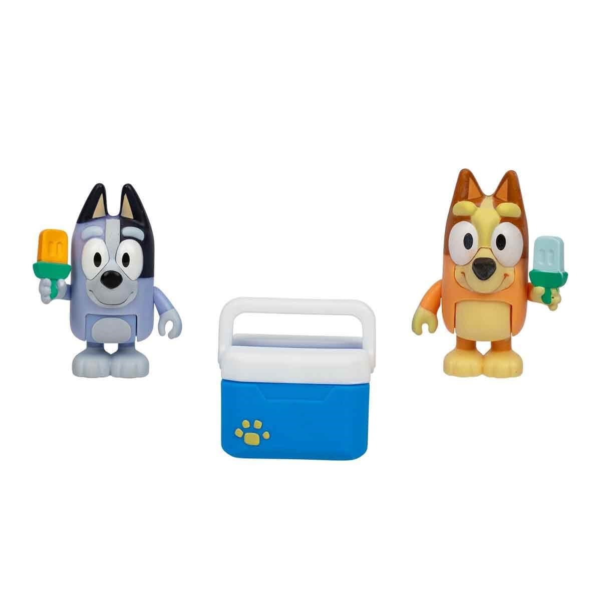 BLUEY BLUEY SOCKS & BINGO MINI FIGURE 2-PACK ICE BLOCKS 18912-18914 Diğer BLUEY 18914