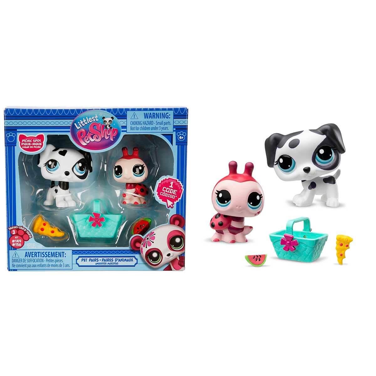 LITTLEST PET SHOP MINISLER 2LI FIGUR SETI S3 PICNIC SPOT Diğer S01006230 624