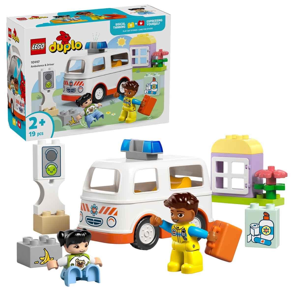 LEGO DUPLO AMBULANS VE SURUCU 10447 Diğer LED10447