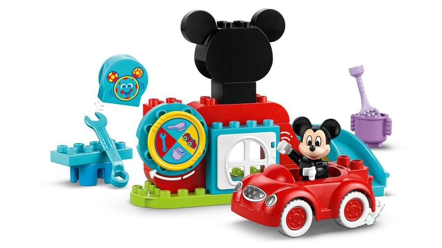 LEGO DUPLO DISNEY MICKEY FARE’NIN KULUP EVI VE ARABASI 10454 Diğer LED10454