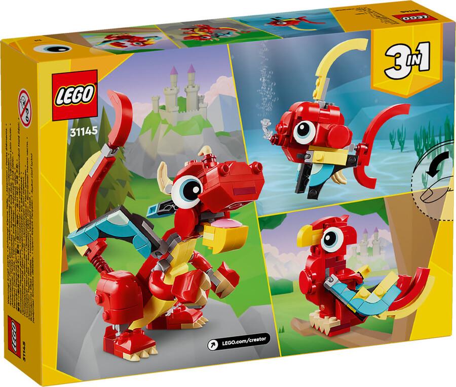 Lego Creator Kırmızı Ejderha 31145 Lego LMC31145