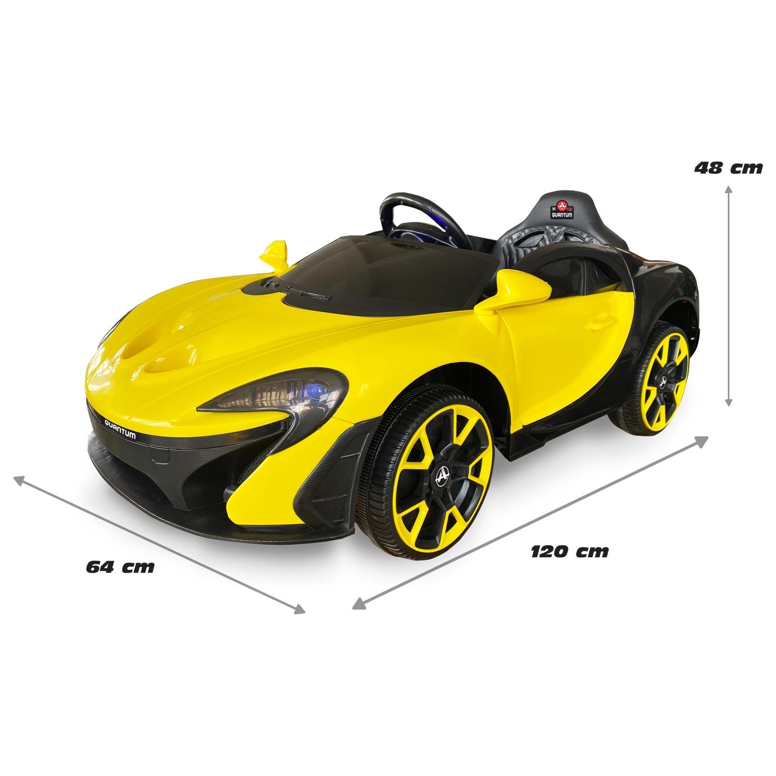 QUANTUM AKULU ARABA 12V SARI Diğer AKR 96 646 S