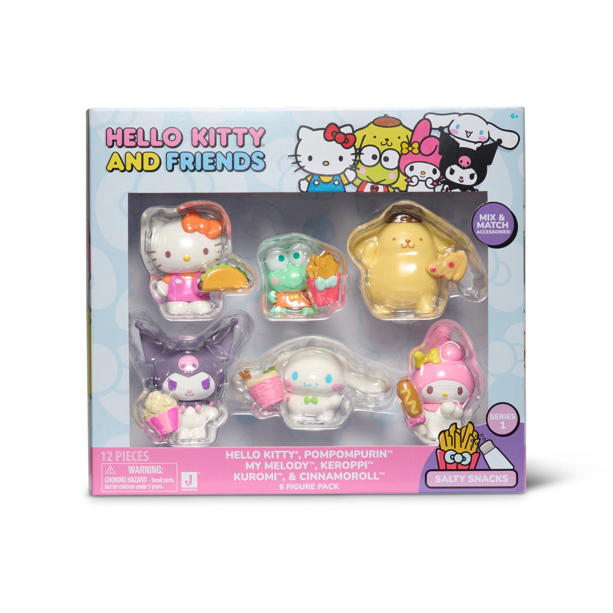 Hello Kitty 6'lı Mini Figür HKT0143-HKT0144 Giochi Preziosi HKT11000