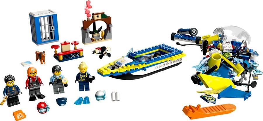 LEGO CITY SU POLISI DEDEKTIF GOREVLERI 60355 Diğer LSC60355