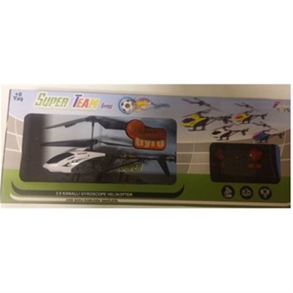 3.5 Channel Gyro Süper Team Helikopter