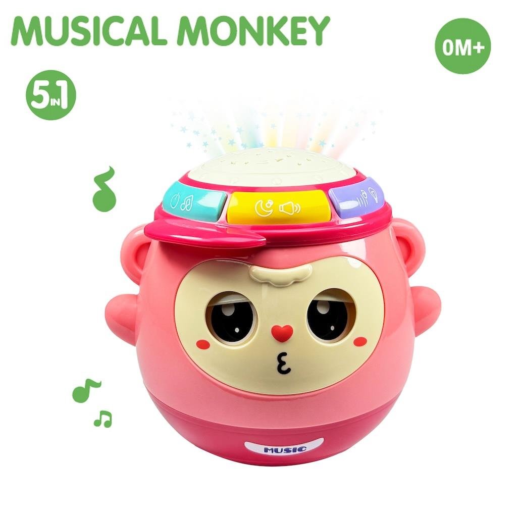 VARDEM PROJEKSIYONLU 5IN1 MAYMUN OYUN Diğer BIB 6005