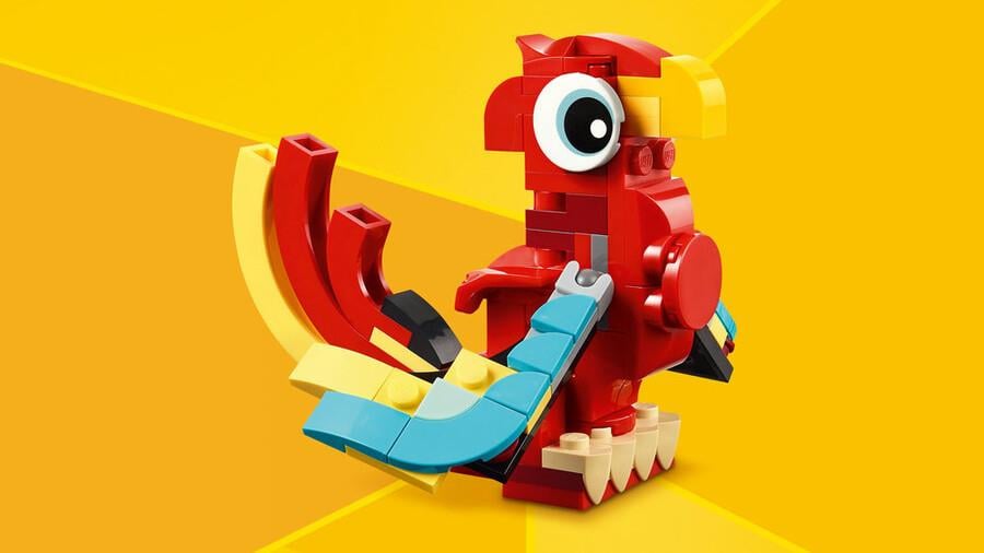Lego Creator Kırmızı Ejderha 31145 Lego LMC31145