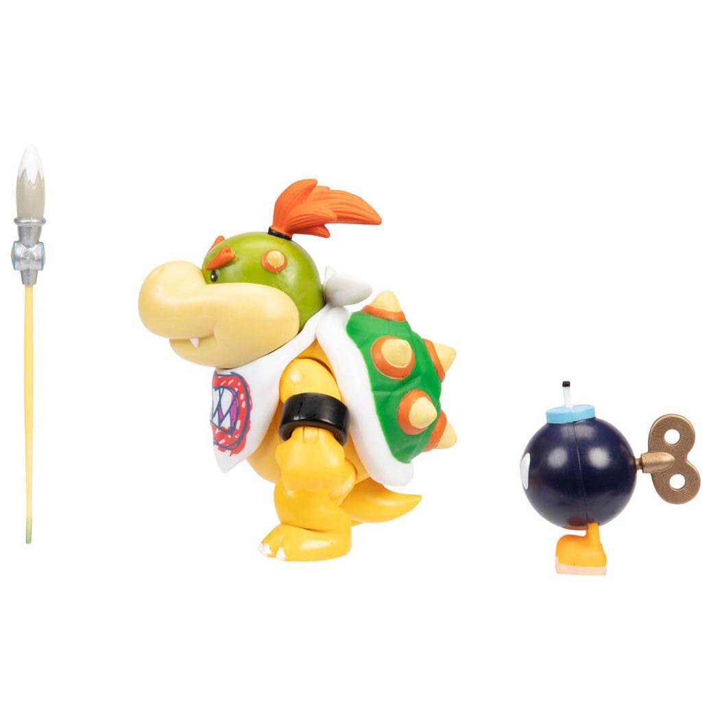 NINTENDO SUPER MARIO FIGURU BOYA FIRCASIYLA BIRLIKTE 10 CM 13261 Diğer NESL 13261