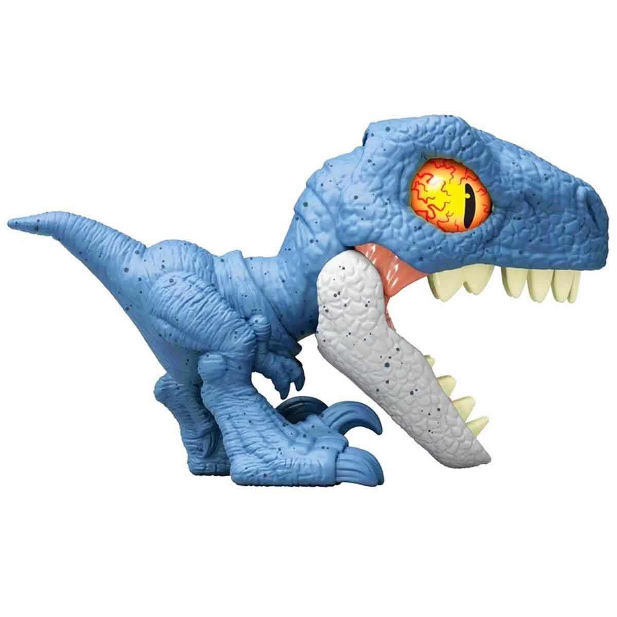 JURASSIC WORLD MIGHTY LITTLE BITERS DINOZOR FIGURU VELOCIRAPTOR JFC86-JFC90 Diğer JFC90