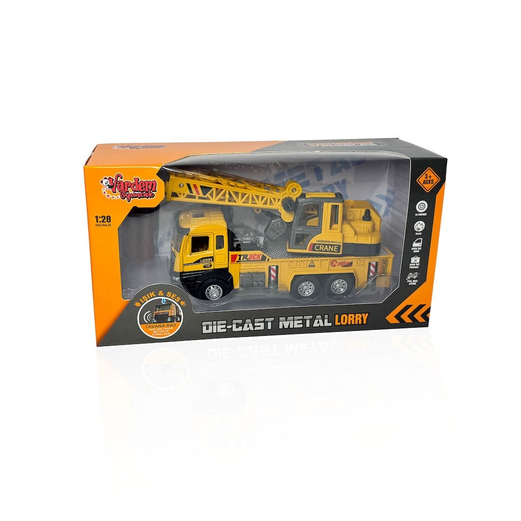 Çek Bırak Işıklı ve Sesli 1:28 Vinç 02B Diğer XXX992 02B