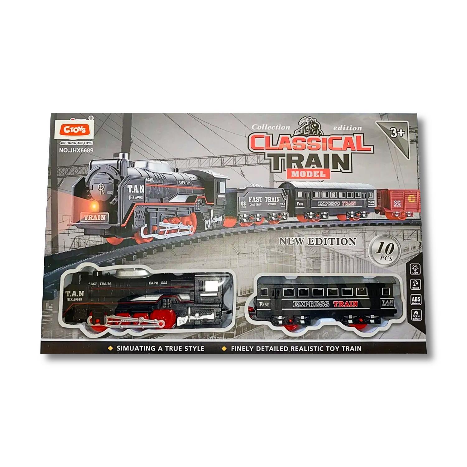 ISIKLI VE SESLI 10 PARCA TREN SETI Diğer JHX6689