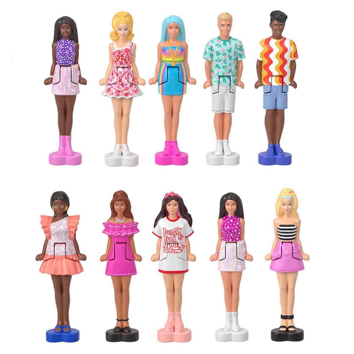MINI BARBIELAND FASHIONISTAS BEBEGI SURPRIZ PAKET HYF19 Diğer HYF19