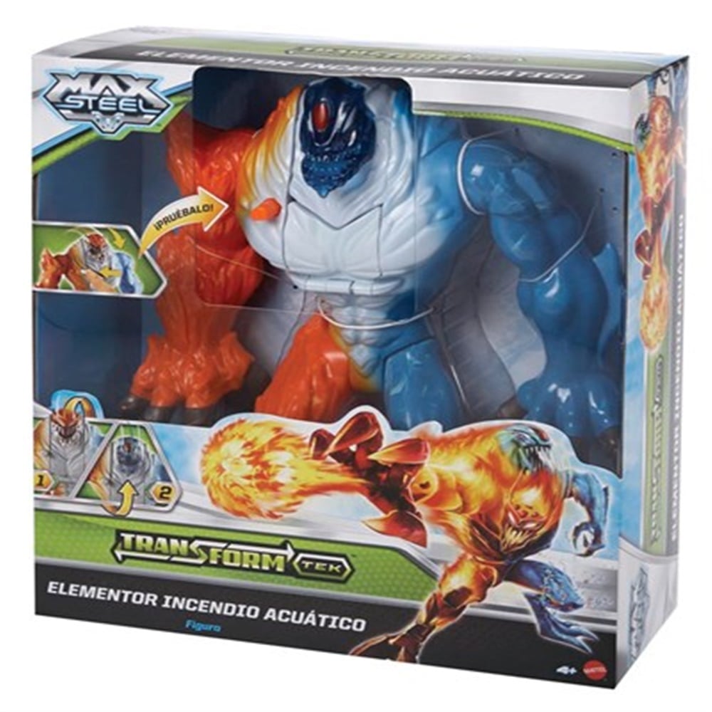 Max Steel Hydro Flame Elementor