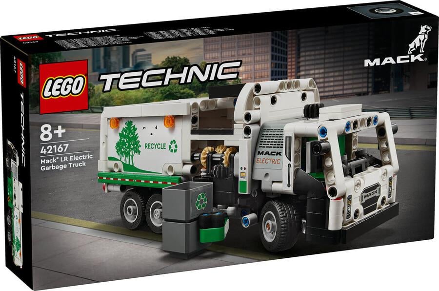 LEGO TECHNIC MACK LR ELECTRIC COP KAMYONU 42167 Diğer LMT42167