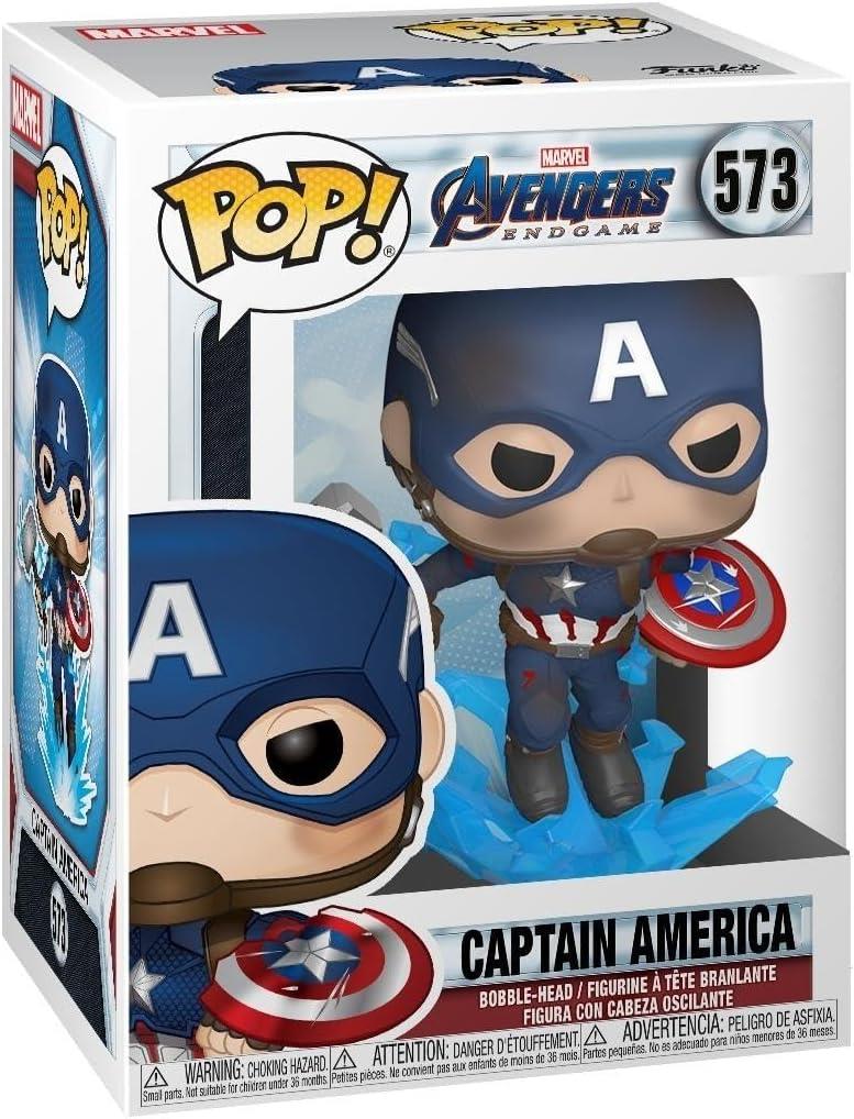 Funko Pop Captain America With Broken Shield Marvel Avengers Endgame 45137 Funko Pop NITA 45137