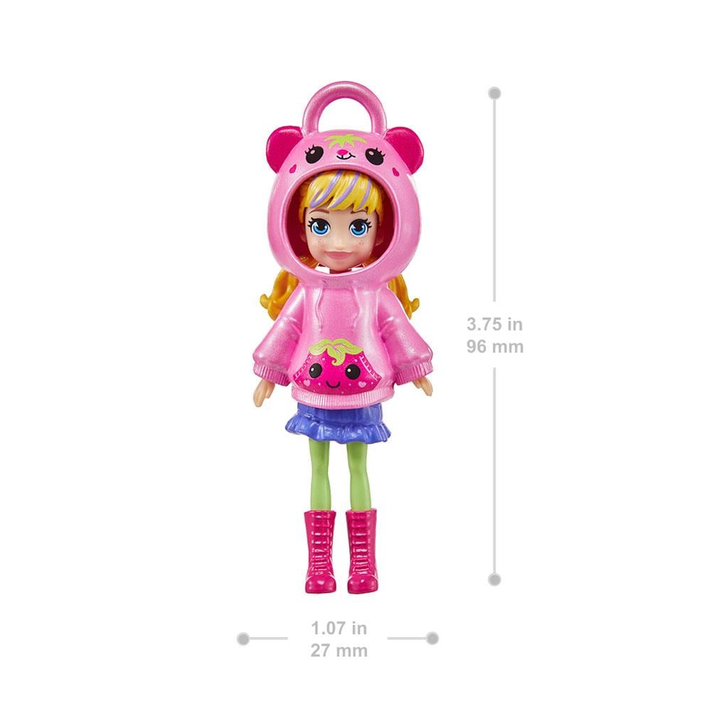 Polly Pocket Kapüşonlu Bebekler HKV98-JBJ94 Polly Pocket JBJ94