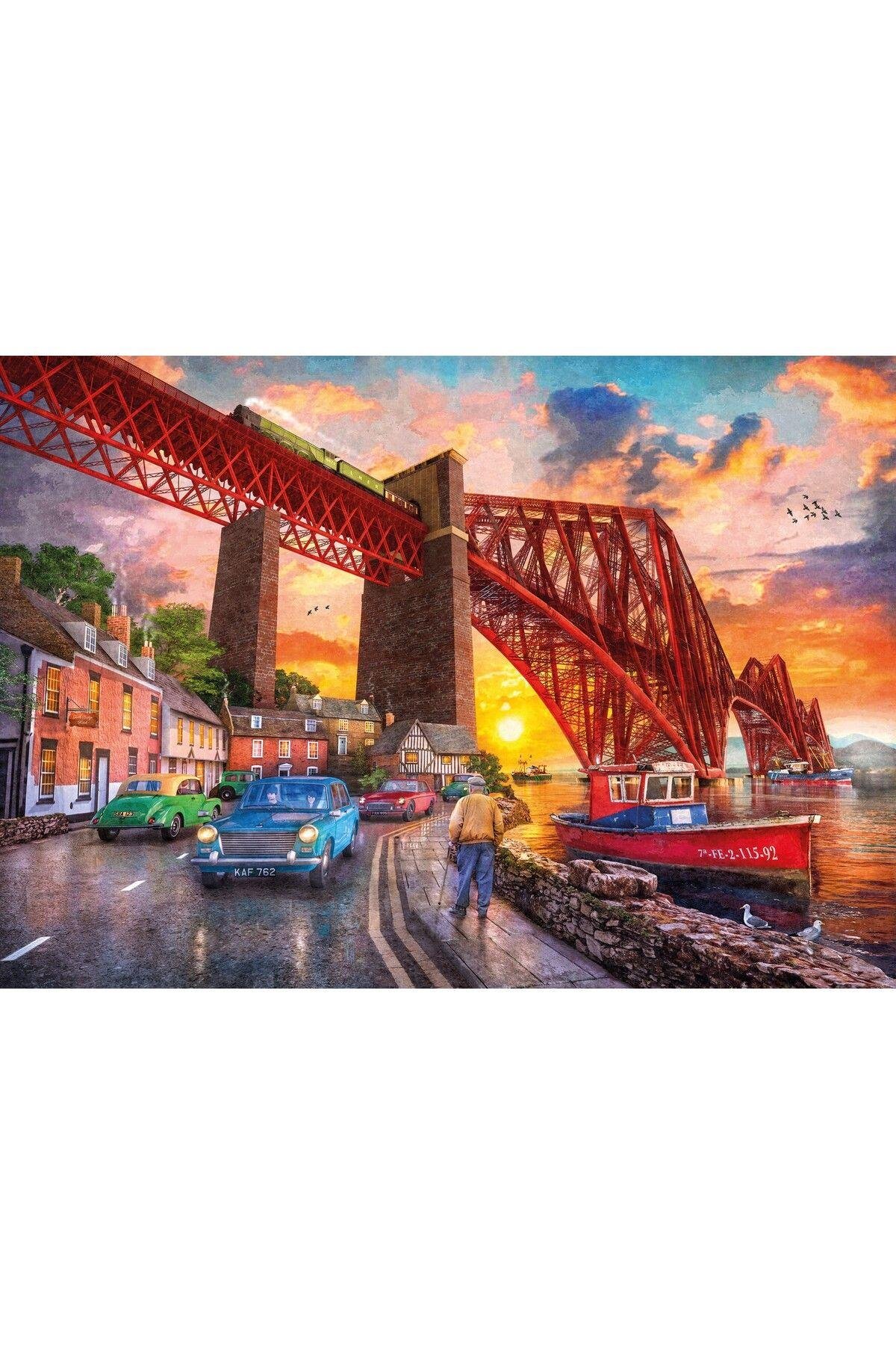 PUZZLE 1500 FORTH BRIDGE AT SUNSET (LIFE UNDER THE BRIDGE) Diğer KS 22039