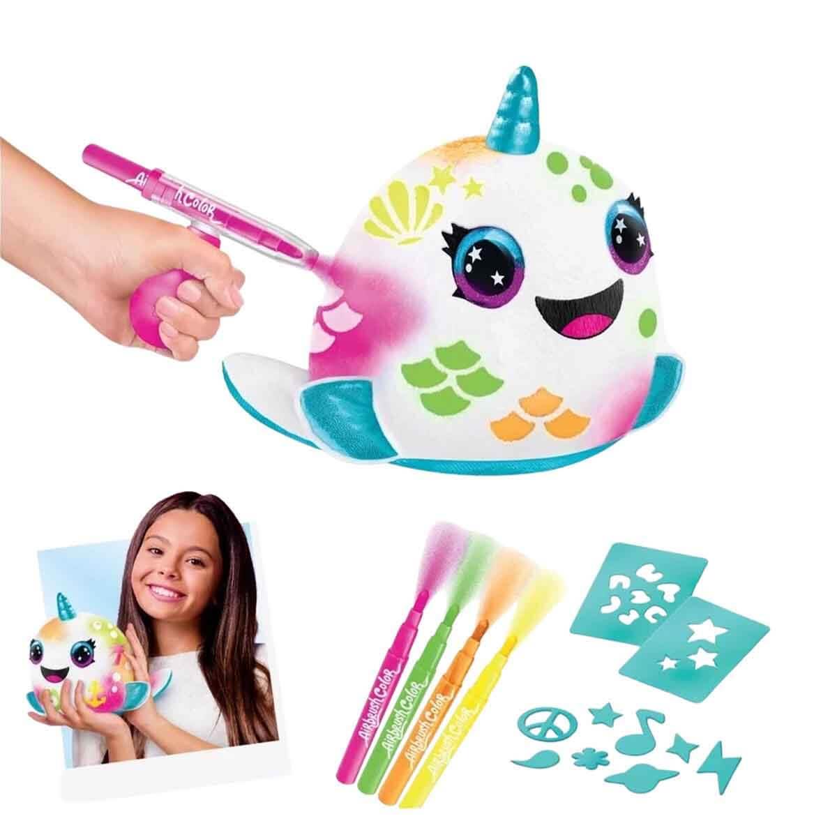 AIRBRUSH PELUS NEON BOYAMA SETI NARVAL MOR KUTU Diğer S00045523 MO