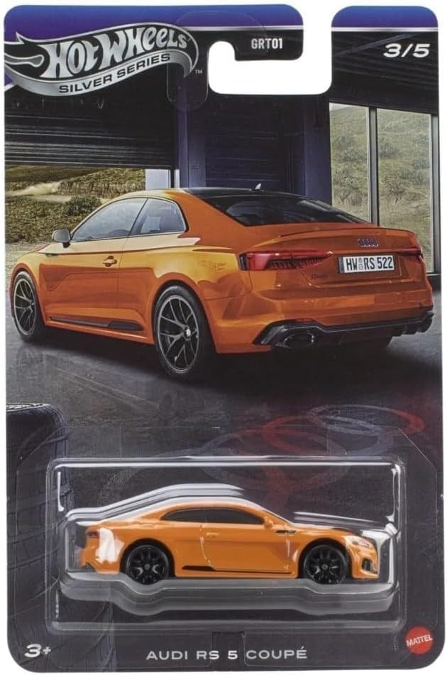 Hot Wheels Silver Series 1:64 Audi RS 5 Coupe GRT01-JKY17 Hot Wheels JKY17