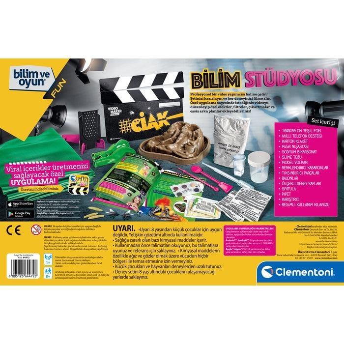 Clementoni Bilim ve Oyun Bilim Stüdyosu 64472 Clementoni CLE 64472