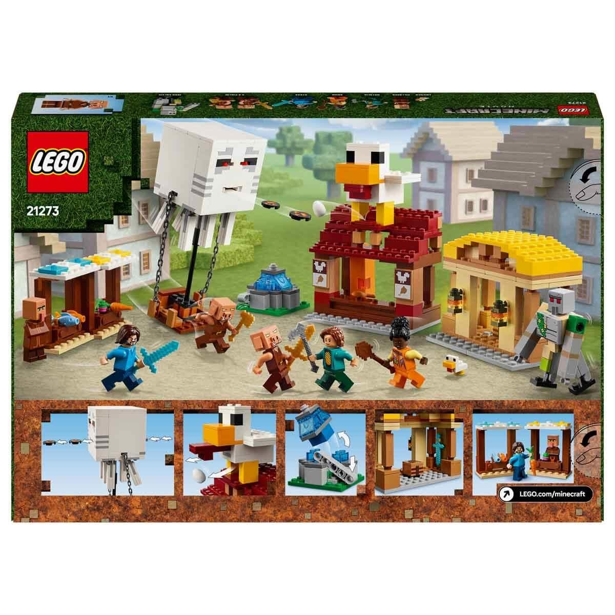 LEGO MINECRAFT HORTLAK BALON KOY SALDIRISI 21273 Diğer LMN21273