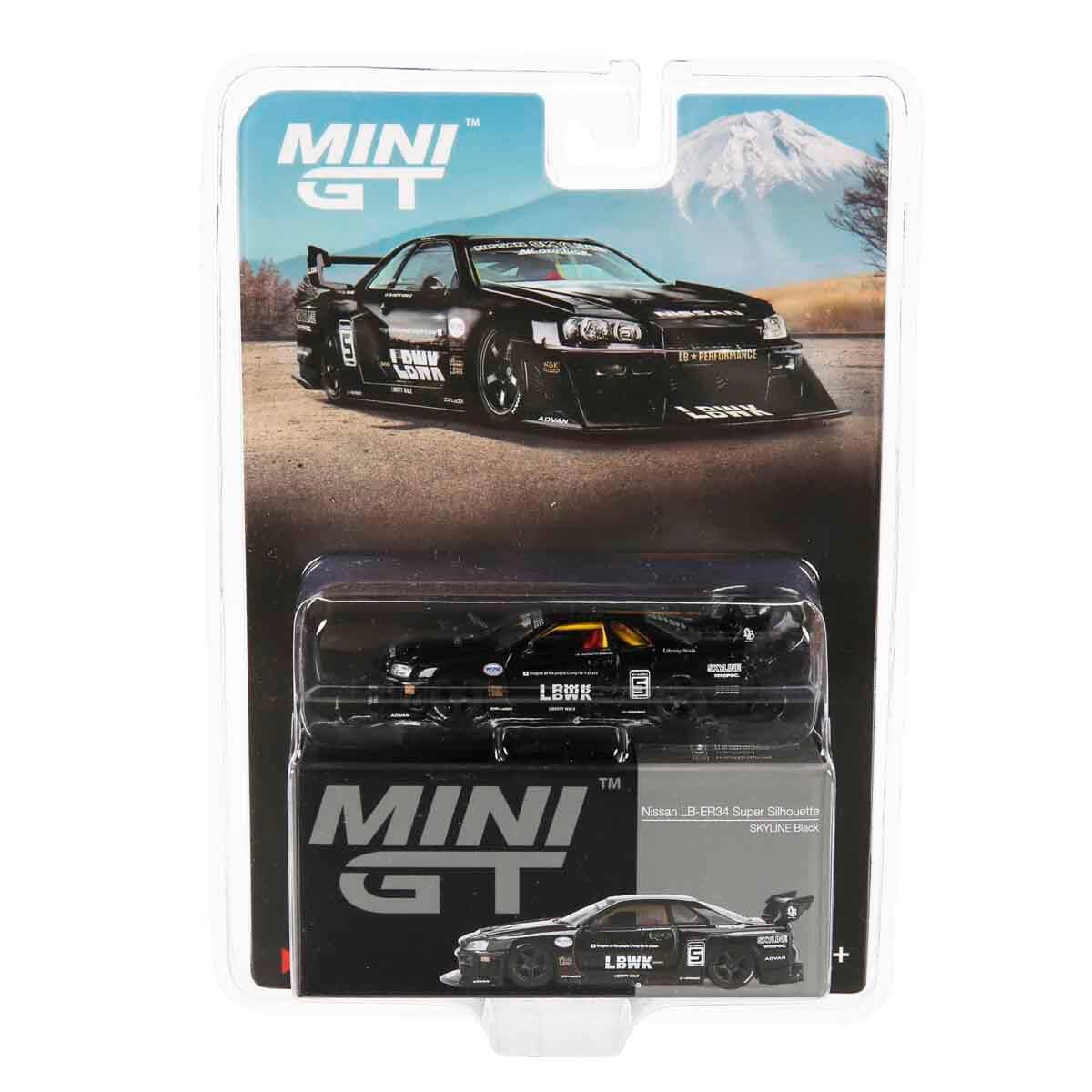 MINI GT 1:64 NISSAN LB ER34 SUPER SILHOUETTE MGT00844 Diğer MGT00844