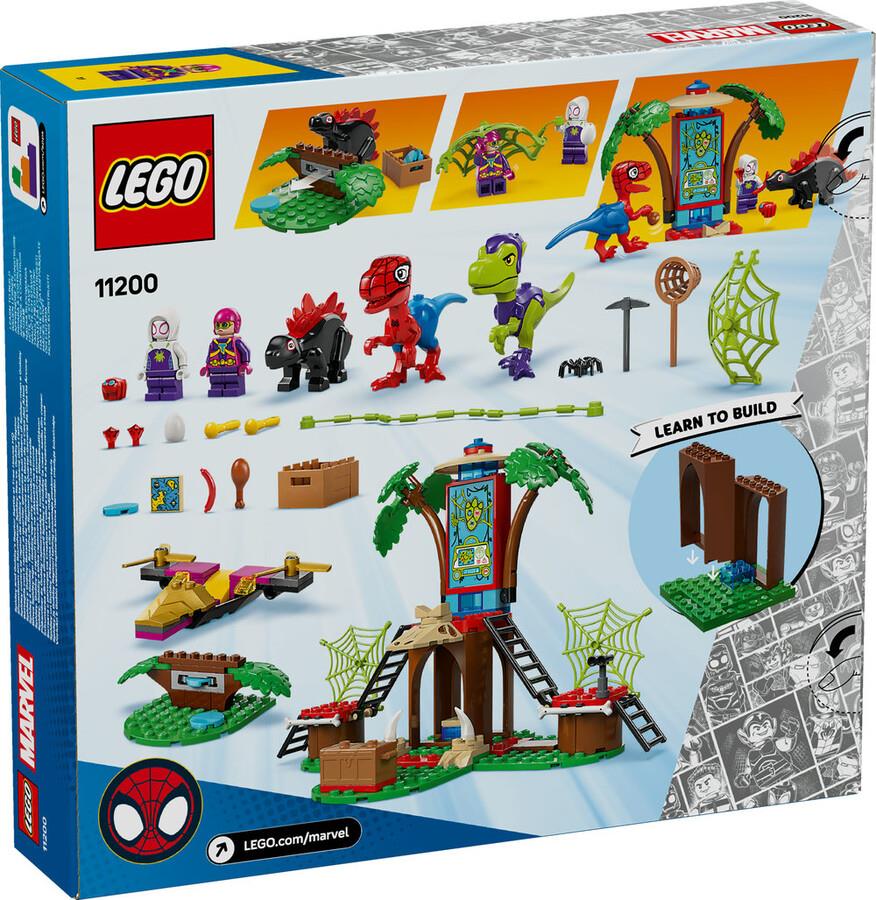LEGO MARVEL SPIDEY VE INANILMAZ ARKADASLARI AGAC EV KARARGAHINDA SPIDEY VE GOBBYNIN RAPTOR SAVASI 1 Diğer LSS11200