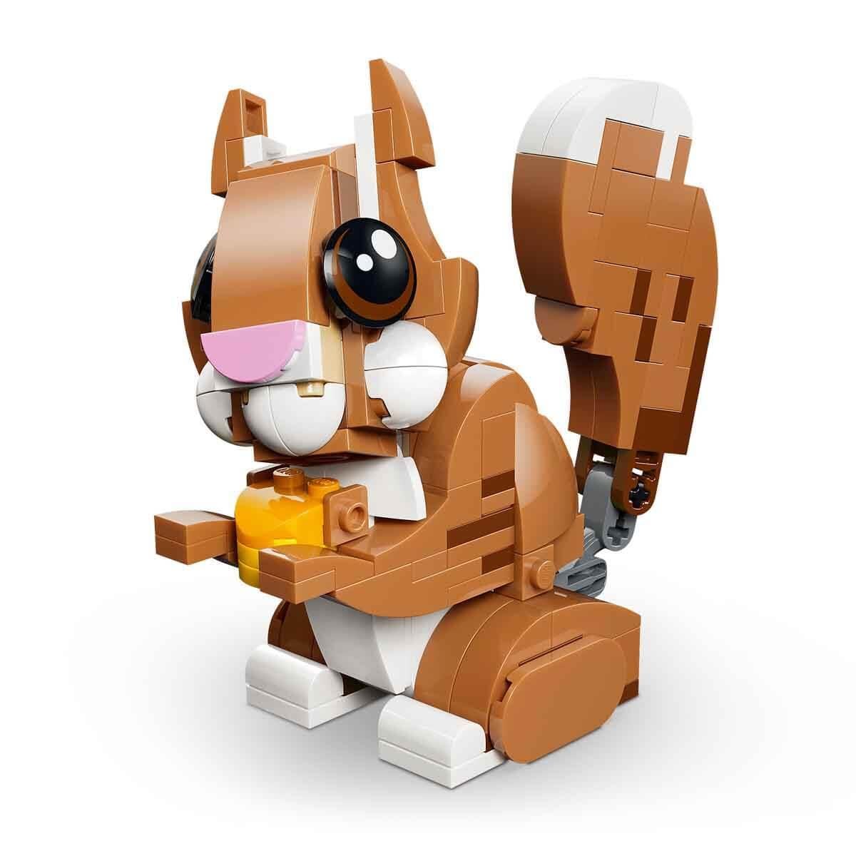 LEGO CREATOR 3’U 1 ARADA SEVIMLI HAYVANLAR: OYUNBAZ YAVRU KOPEK 31382 Diğer LMC31382