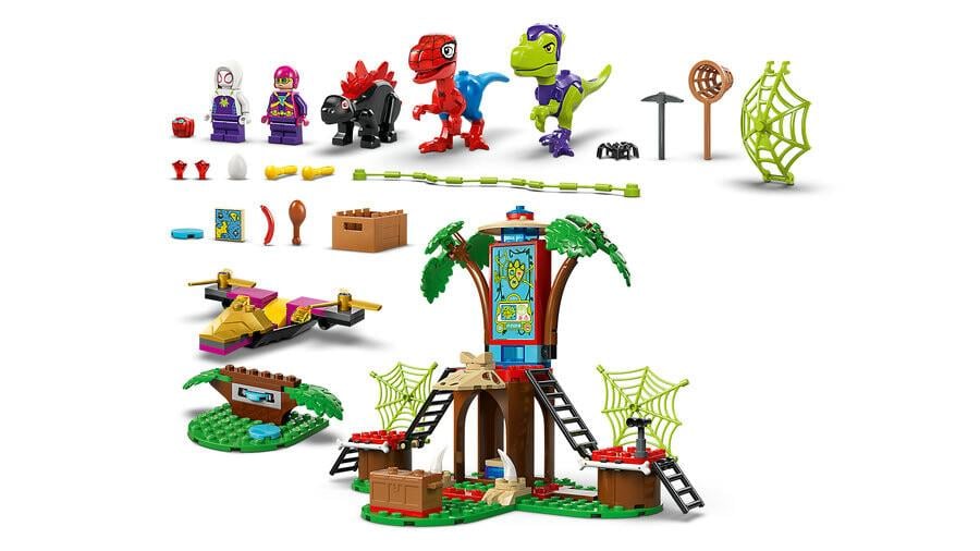 LEGO MARVEL SPIDEY VE INANILMAZ ARKADASLARI AGAC EV KARARGAHINDA SPIDEY VE GOBBYNIN RAPTOR SAVASI 1 Diğer LSS11200