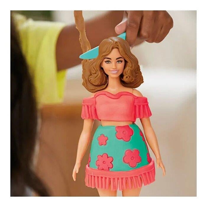 PLAY DOH BARBIE CICEKLI VE PUSKULLU G1360 Diğer G1360