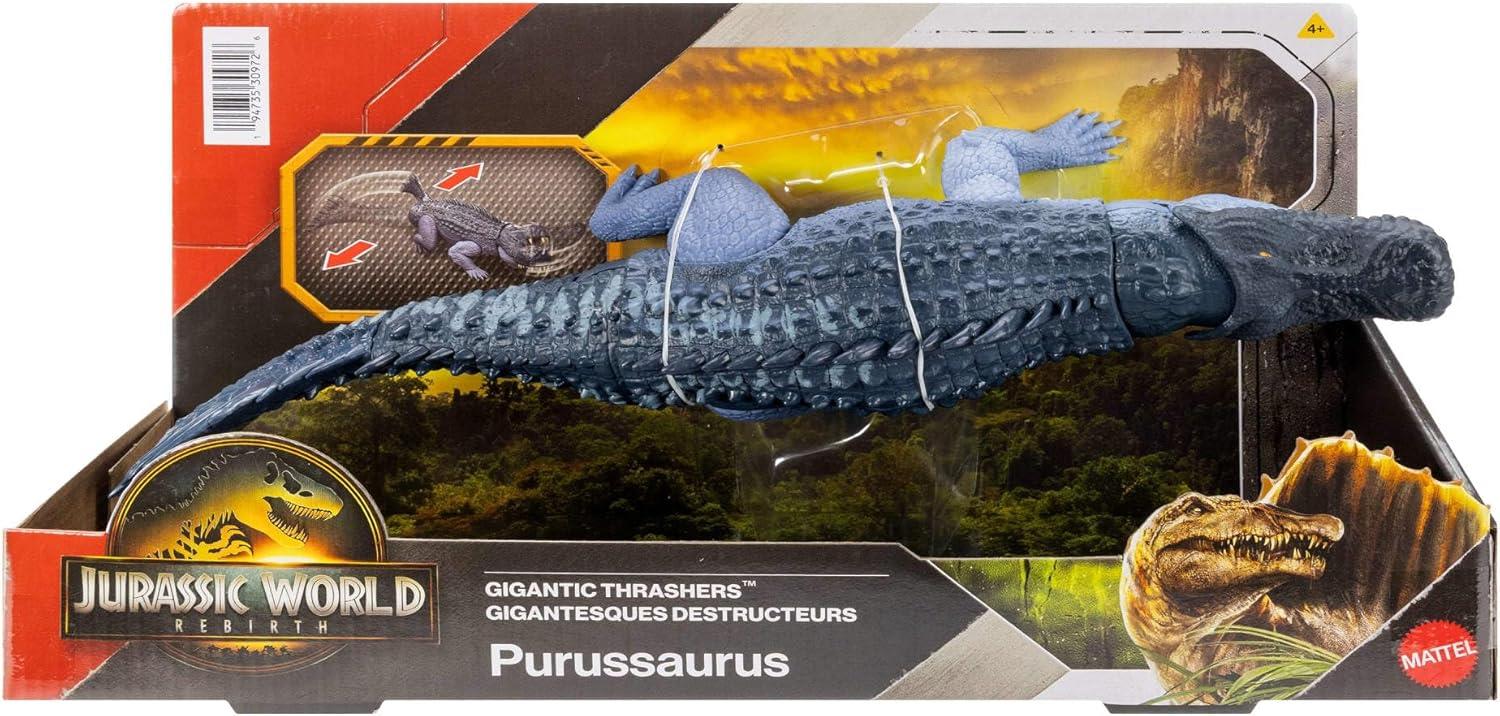 JURASSIC WORLD IZ SURUCU DINOZOR FIGURU FILM SERISI 33 CM PURUSSAURUS JGB92-JGB94 Diğer JGB94