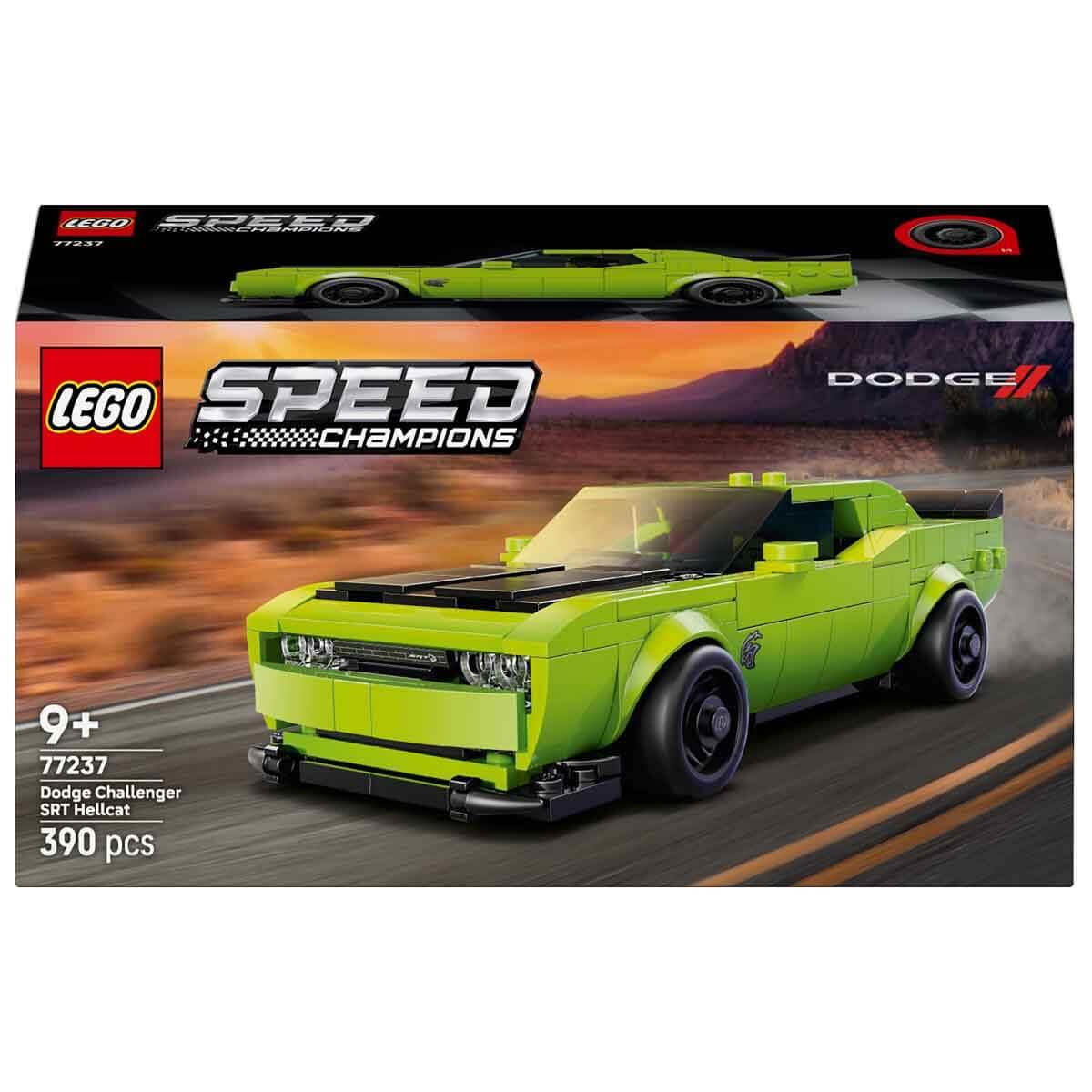 LEGO SPEED CHAMPIONS DODGE CHALLENGER SRT HELLCAT SPOR ARABA 77237 Diğer LSR77237