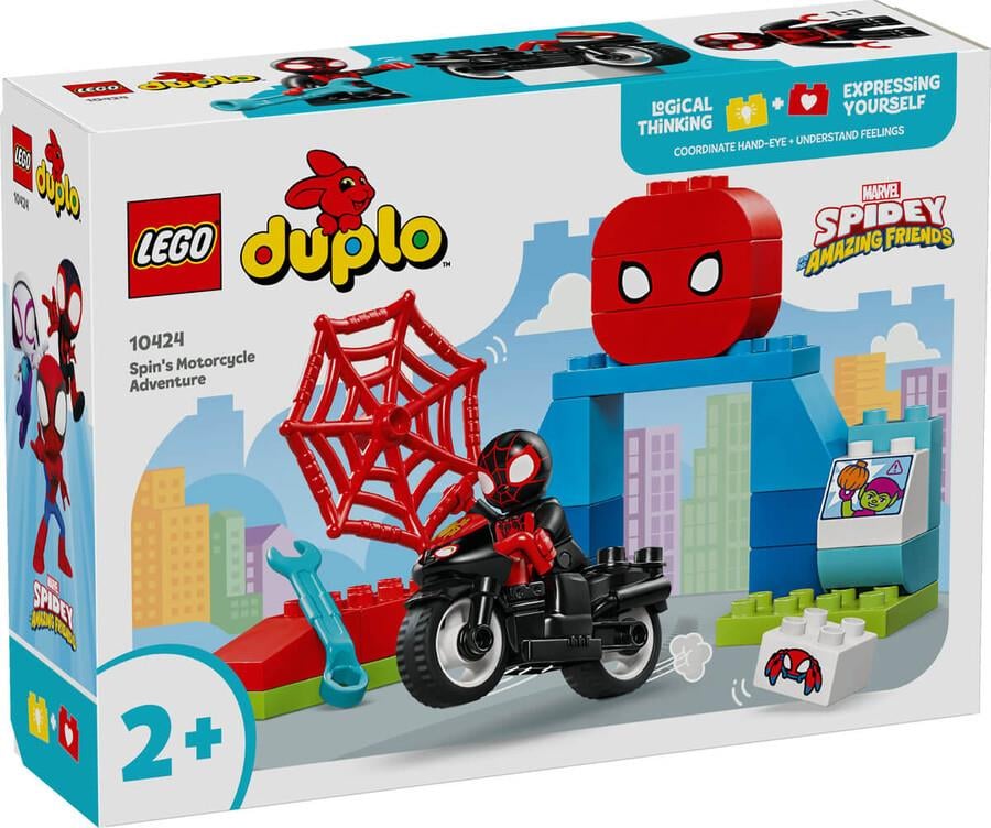 LEGO Duplo Marvel Spin'in Motosiklet Macerası 10424 Lego LED10424