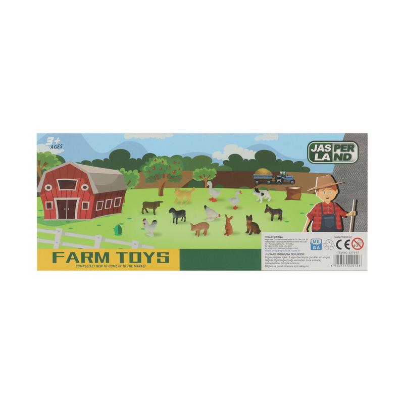 FARM TOYS 12 PARCA CIFTLIK HAYVAN SETI 27957 Diğer MGY27957