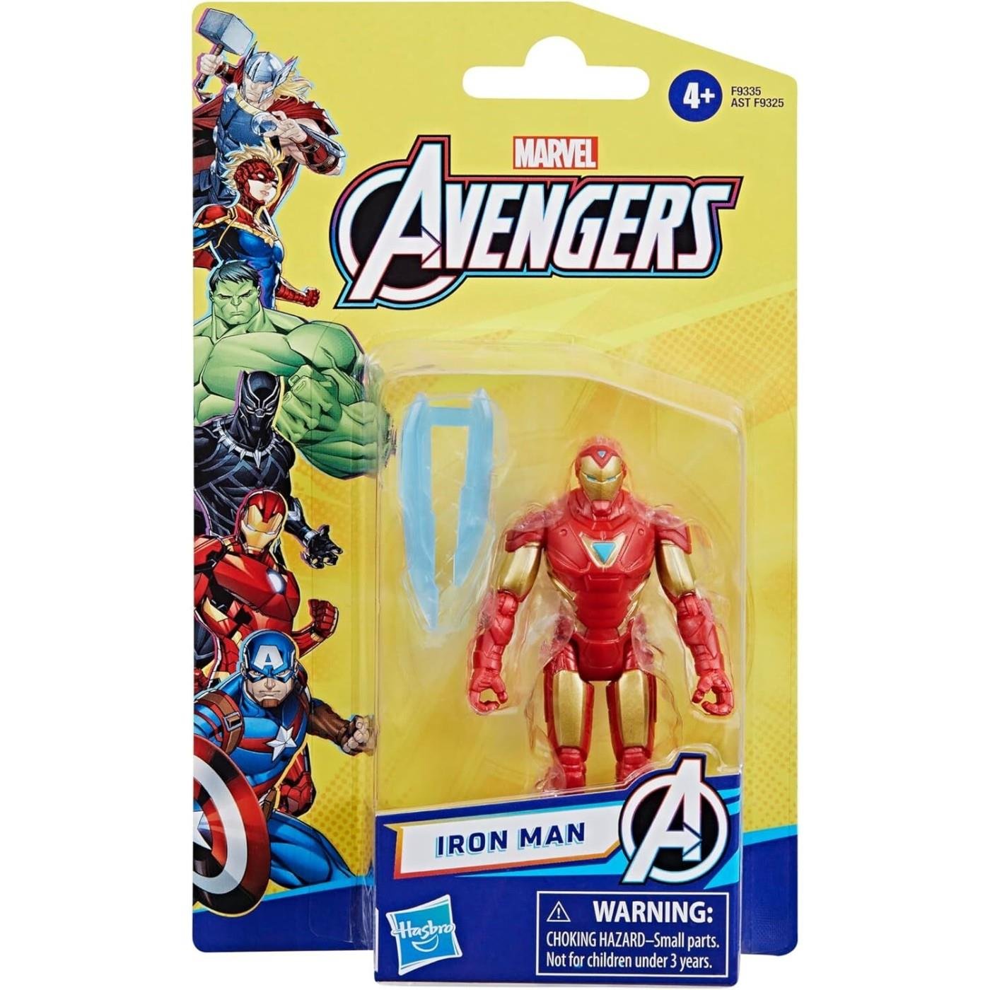 Marvel Avengers Epic Hero Serisi 4 inç Figür Iron Man F9325-F935 Hasbro F9335
