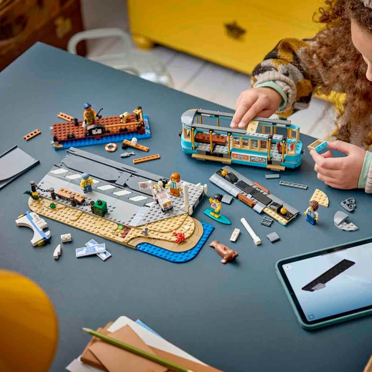 LEGO CITY KLASIK PLAJ TRAMVAYI 60506 Diğer LSC60506
