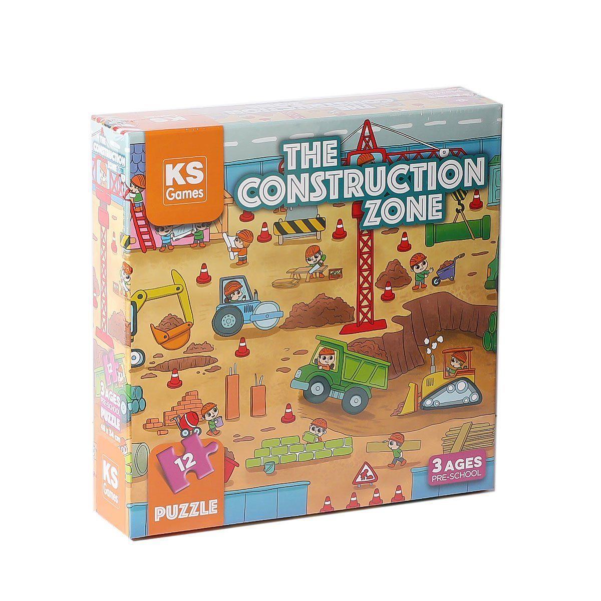 THE CONSTRUCTION PRE-SCHOOL PUZZLE Diğer PRS 32704
