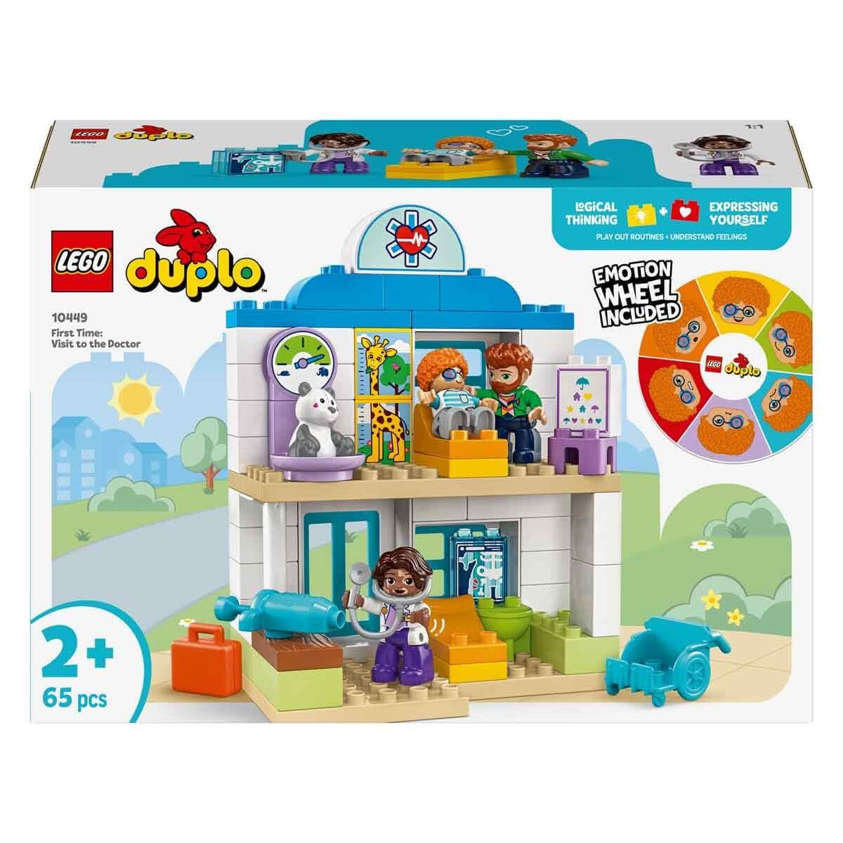 LEGO DUPLO KASABASI ILK DOKTOR ZIYARETI 10449 Diğer LED10449