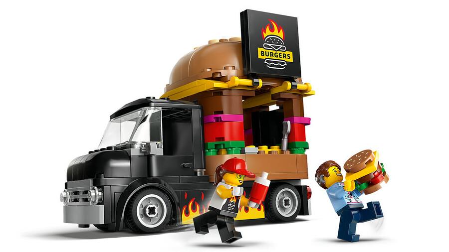 LEGO® CITY HAMBURGER KAMYONU 60404 Diğer LSC60404