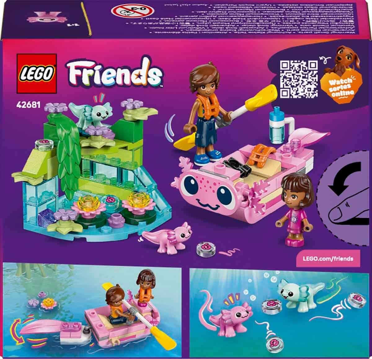 LEGO Friends Axolotl Macera Teknesi 42681 Lego LGF42681