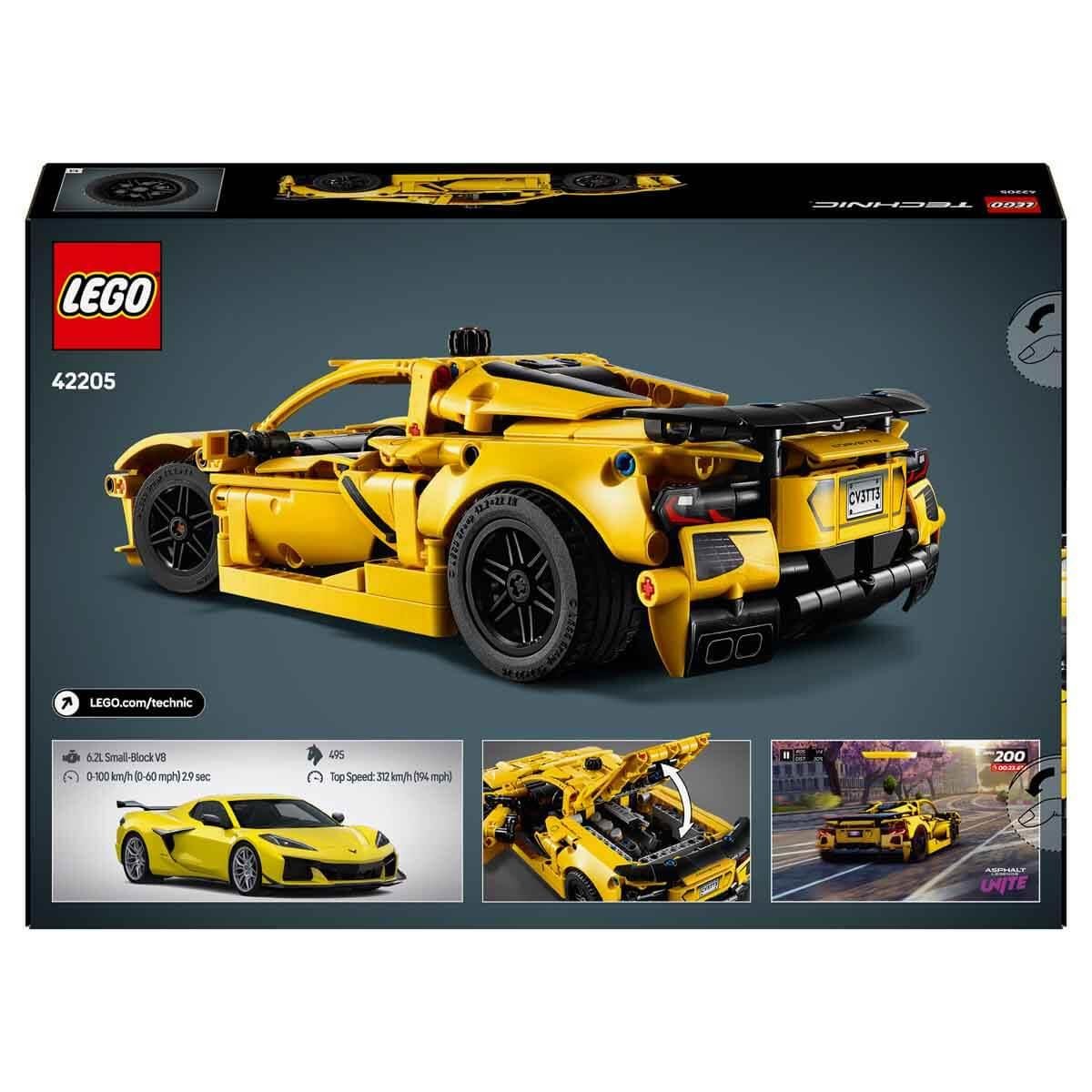 LEGO TECHNIC CHEVROLET CORVETTE STINGRAY 42205 Diğer LMT42205