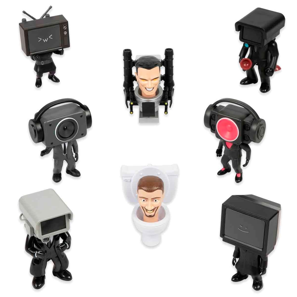 SKIBIDI TOILET MINI FIGUR SURPRIZ PAKET S1 KBD01000 Diğer KBD01000