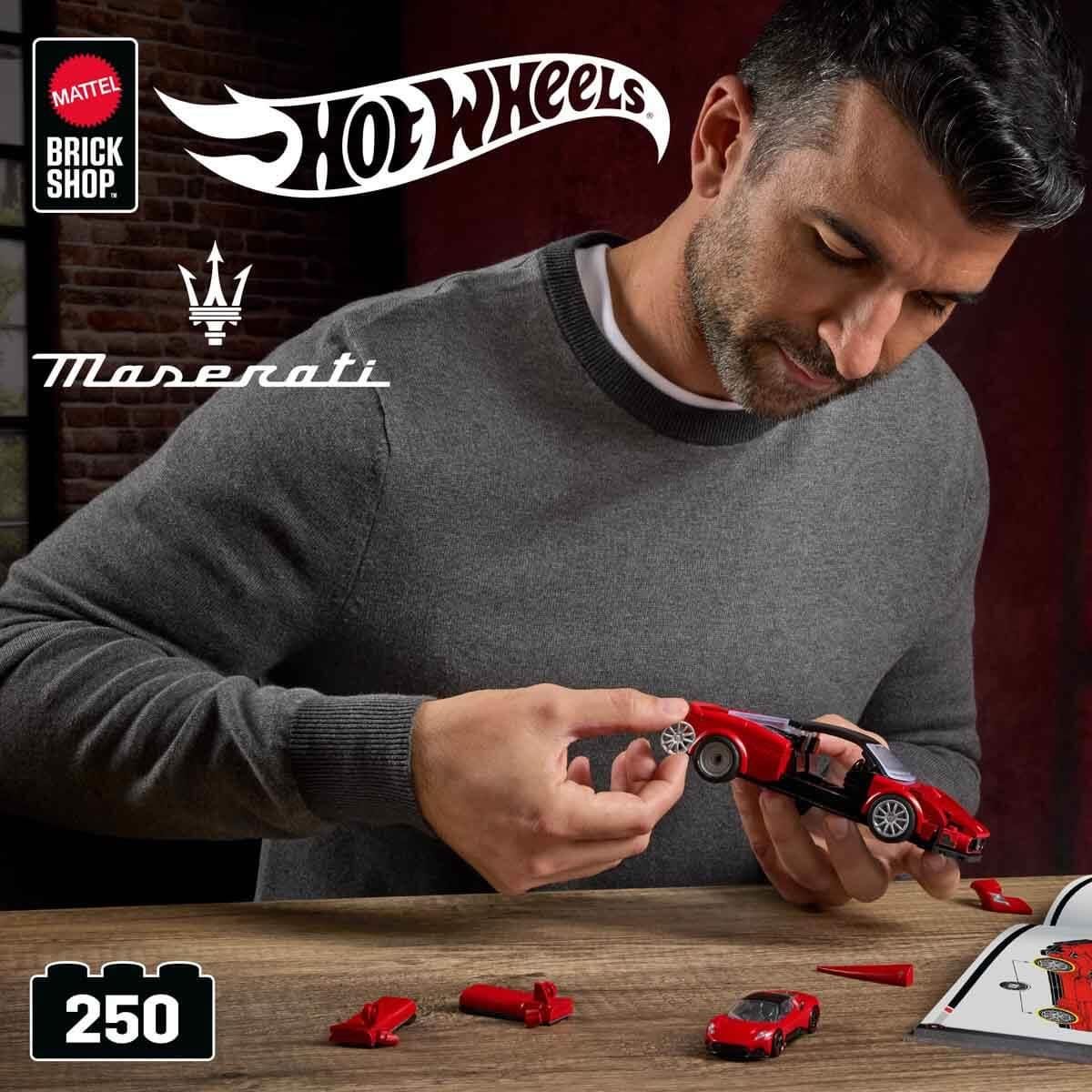 HOT WHEELS SPEED SERISI MASERATI MC20 ARABA 250 PARCA JFR90 Diğer JFR90