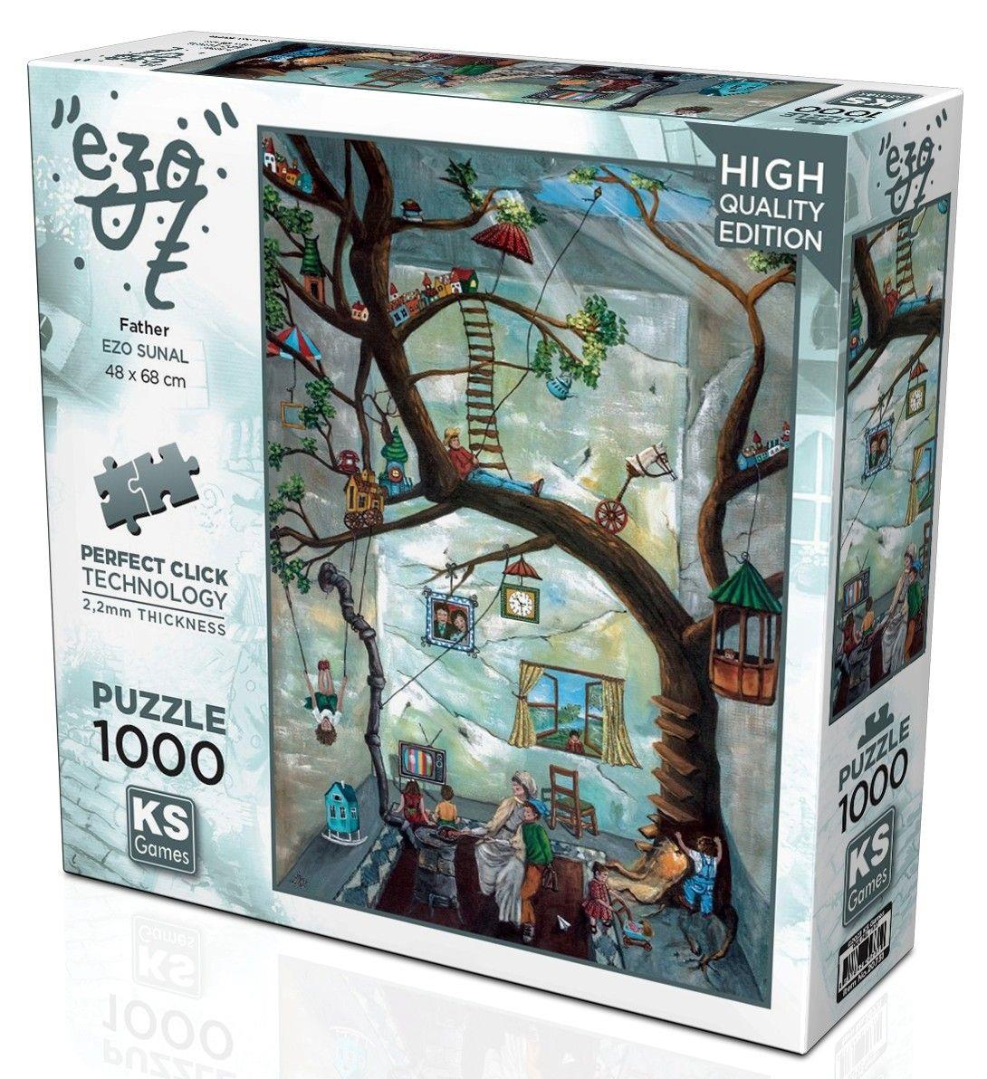 KS Games 1000 Parça Father Puzzle 20731 KS Games	 20731