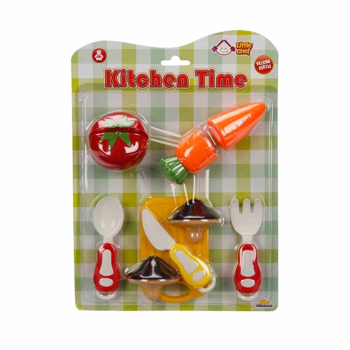 LITTLE CHEF KESME TAHTALI SEBZE VE MEYVE SETI Diğer S00003711