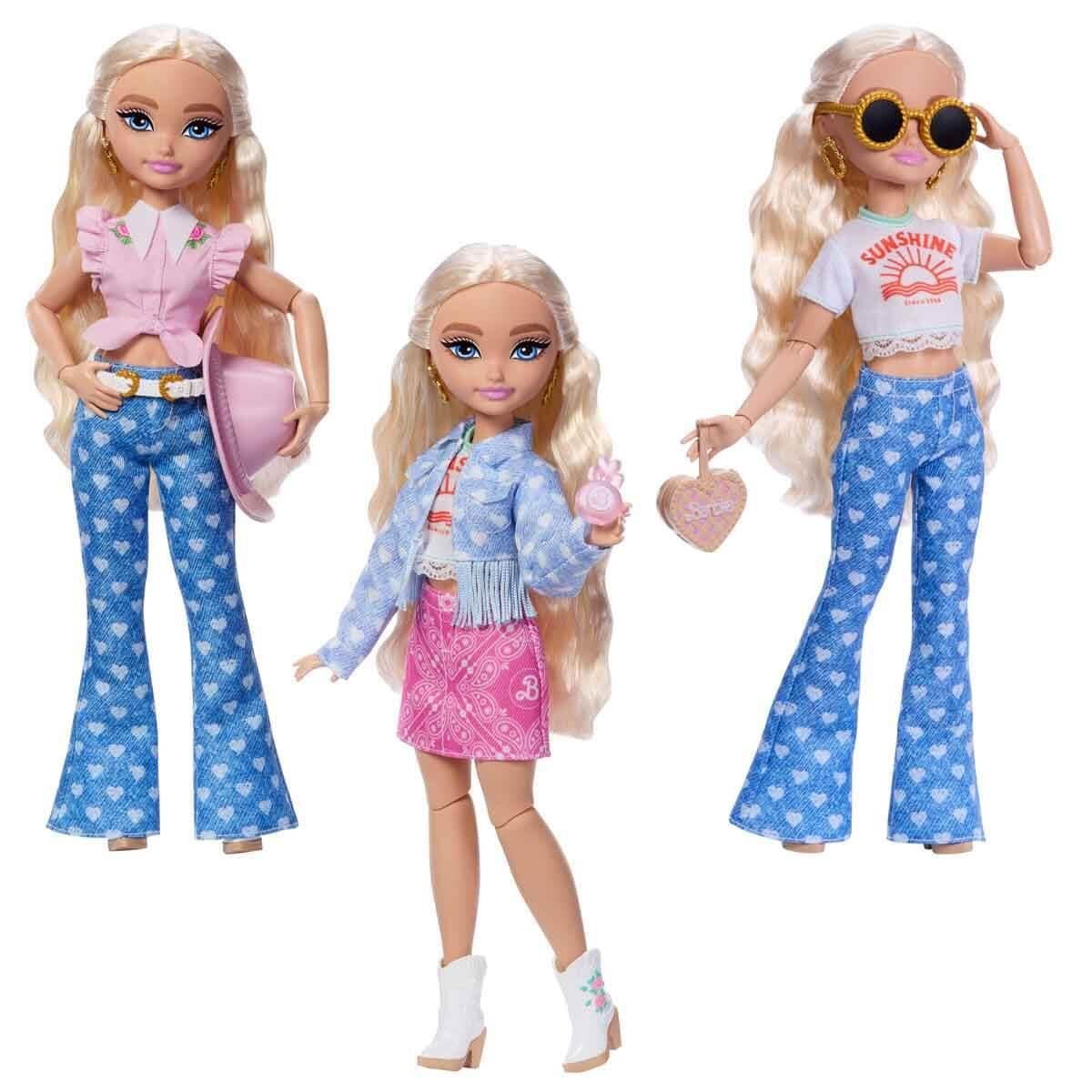 BARBIE DREAM BESTIES FESTIVAL KOMBINLERI BARBIE MALIBU BEBEK VE AKSESUARLARI JGH87 Diğer JGH87