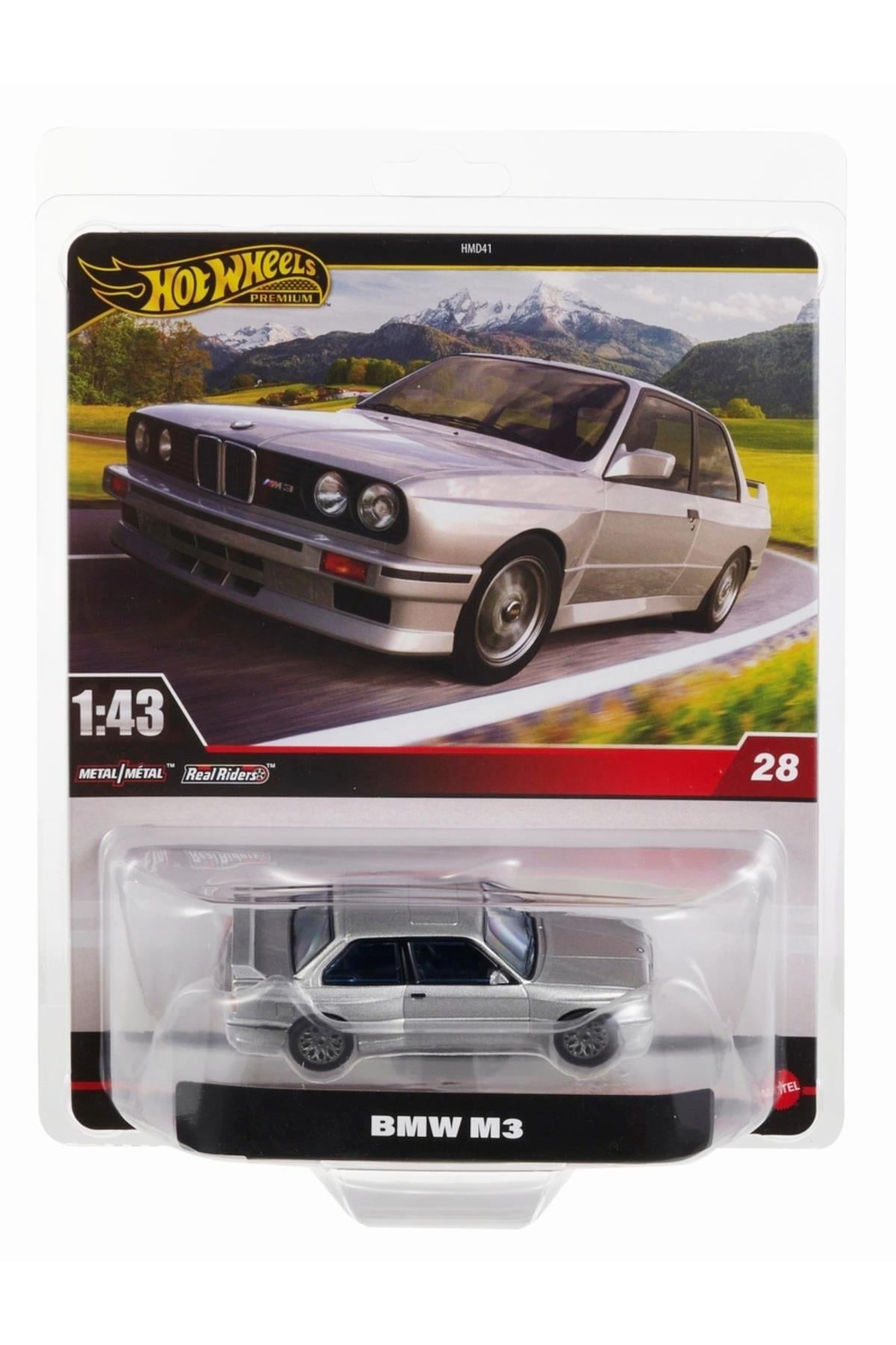 Hot Wheels 1:43 Premium Arabalar BMW M3 HMD41-HWT14 Hot Wheels HWT14