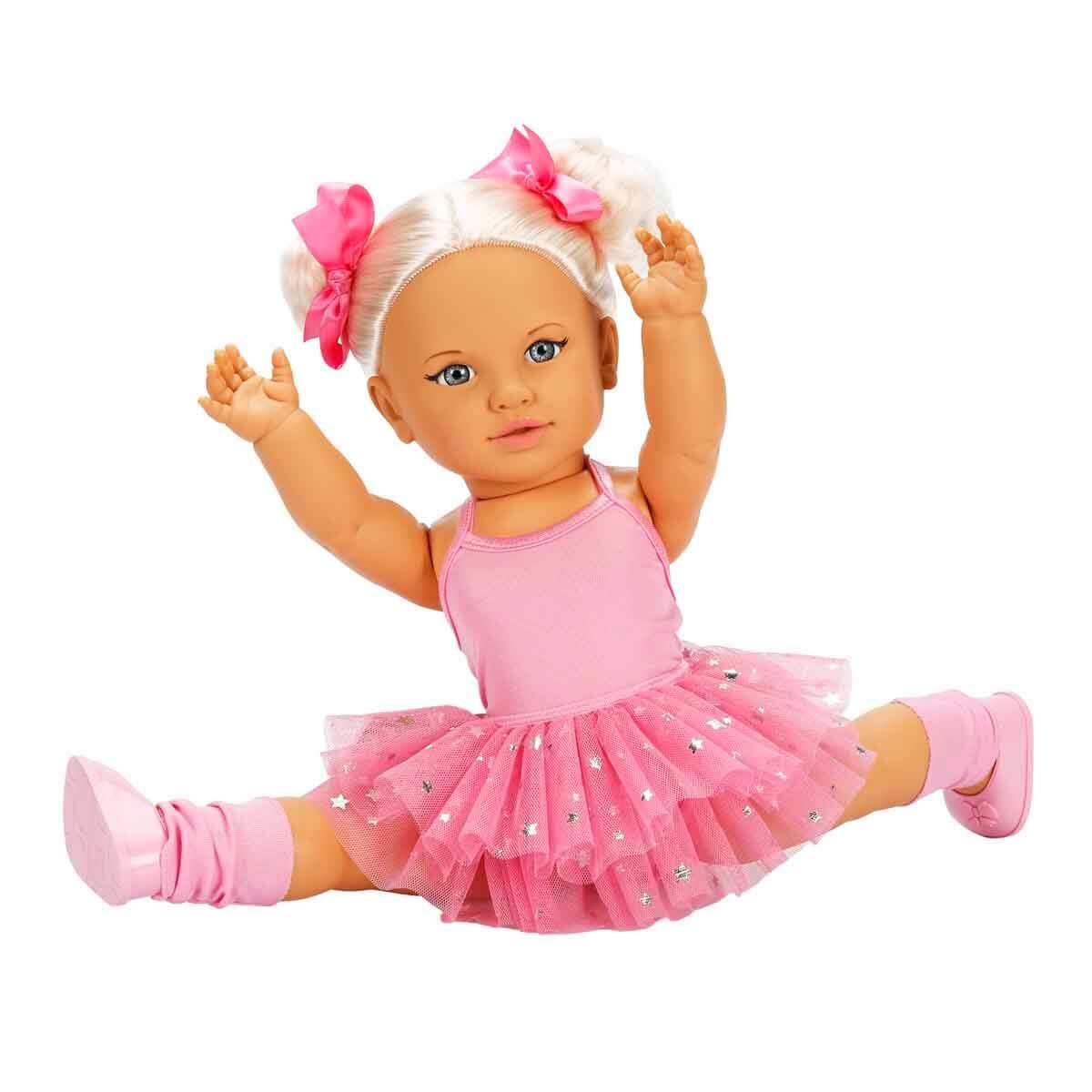 Tina Ballerina Bebek 45 cm Koyu Pembe Sunman S00006455 KP